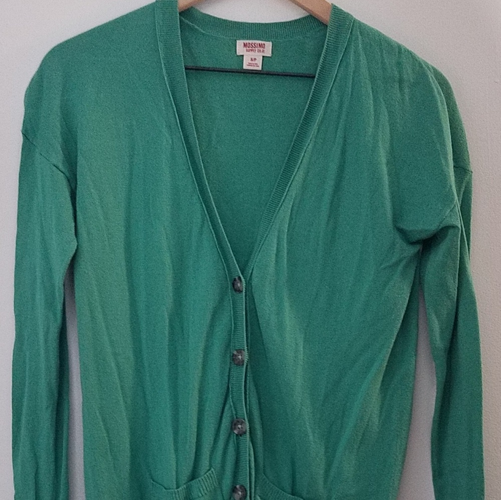 Green sweater